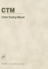 Cover image: Cotton Trading Manual 9781855734395