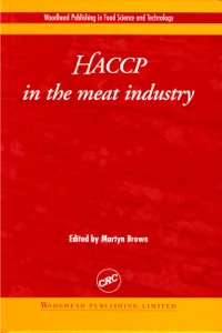 Cover image: Haccp in the Meat Industry 9781855734487