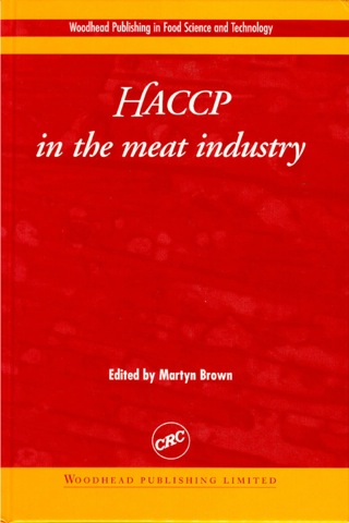 Cover image: Haccp in the Meat Industry 9781855734487