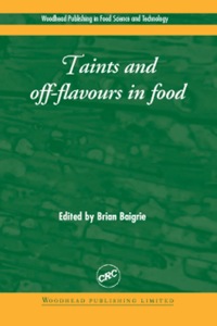 Titelbild: Taints and Off-Flavours in Foods 9781855734494