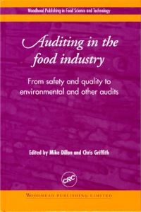 Cover image: Auditing in the Food Industry: From Safety and Quality to Environmental and Other Audits 9781855734500