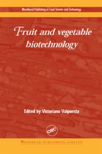 Imagen de portada: Fruit and Vegetable Biotechnology 9781855734678