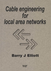 صورة الغلاف: Cable Engineering for Local Area Networks 9781855734883