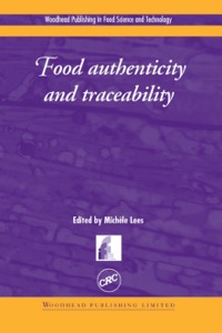 Imagen de portada: Food Authenticity and Traceability 9781855735262