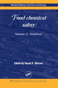 Imagen de portada: Food Chemical Safety: Additives 9781855735637