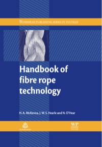 Imagen de portada: Handbook of Fibre Rope Technology 9781855736061