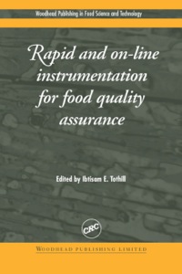 表紙画像: Rapid and On-Line Instrumentation for Food Quality Assurance 9781855736740