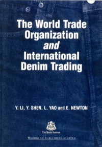 表紙画像: The World Trade Organization and International Denim Trading 9781855736931