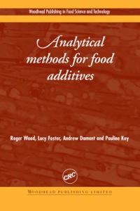 Imagen de portada: Analytical Methods for Food Additives 9781855737228
