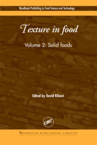 Cover image: Texture in Food: Solid Foods 9781855737242