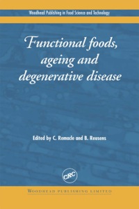 Titelbild: Functional Foods, Ageing and Degenerative Disease 9781855737259