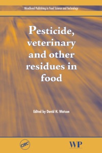 Titelbild: Pesticide, Veterinary and Other Residues in Food 9781855737341