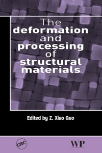 Imagen de portada: The Deformation and Processing of Structural Materials 9781855737389