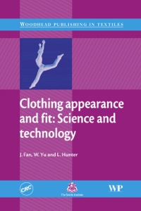 Imagen de portada: Clothing Appearance and Fit: Science and Technology 9781855737457