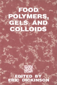 Cover image: Food Polymers, Gels and Colloids 9781855737877