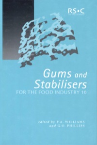 Imagen de portada: Gums and Stabilisers for the Food Industry 10 9781855737884
