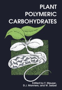 صورة الغلاف: Plant Polymeric Carbohydrates 9781855737952