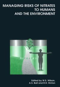 Cover image: Managing Risks of Nitrates to Humans and the Environment 9781855738089