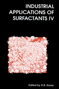 Omslagafbeelding: Industrial Applications of Surfactants IV 9781855738249