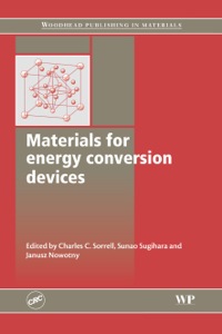 Cover image: Materials for Energy Conversion Devices 9781855739321