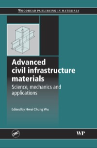 Cover image: Advanced Civil Infrastructure Materials: Science, Mechanics and Applications 9781855739437