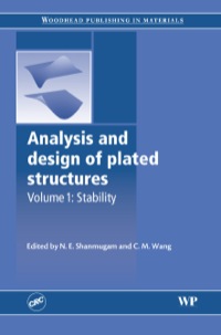 صورة الغلاف: Analysis and Design of Plated Structures: Stability 9781855739673