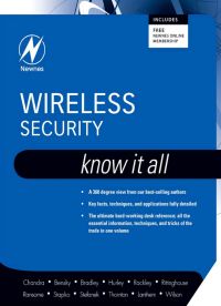 Cover image: Wireless Security: Know It All: Know It All 9781856175296