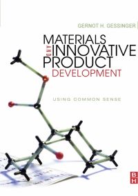 Titelbild: Materials and Innovative Product Development: Using Common Sense 9781856175593