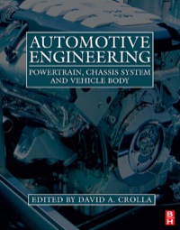 Imagen de portada: Automotive Engineering: Powertrain, Chassis System and Vehicle Body 9781856175777