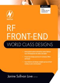 Cover image: RF Front-End: World Class Designs: World Class Designs 9781856176224