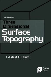Immagine di copertina: Three Dimensional Surface Topography 9781857180268