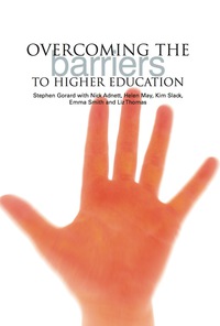 Imagen de portada: Overcoming the Barriers to Higher Education 1st edition