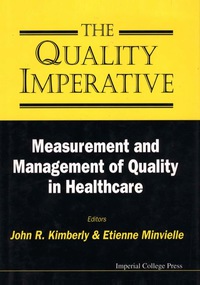 Cover image: QUALITY IMPERATIVE, THE 9781860941733