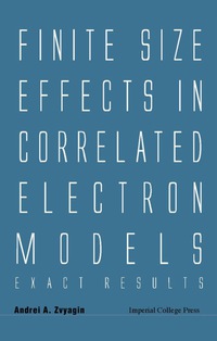 Titelbild: FINITE SIZE EFFECTS IN CORRELATED ELEC.. 9781860945038