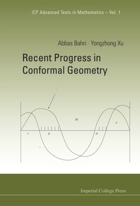 Cover image: RECENT PROGRESS IN CONFORMAL GEOMETRY(V1 9781860947728