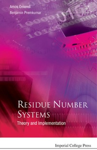 Cover image: RESIDUE NUMBER SYSTEMS  (V2) 9781860948664