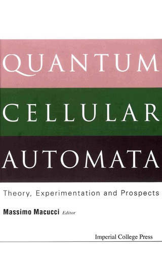 Cover image: QUANTUM CELLULAR AUTOMATA 9781860946325