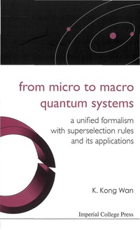 Cover image: FROM MICRO TO MACRO QUANTUM SYSTEMS 9781860946257