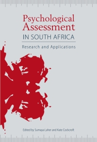 Imagen de portada: Psychological Assessment in South Africa 9781868145782