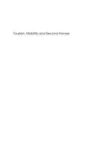 Titelbild: Tourism, Mobility and Second Homes 1st edition 9781873150801