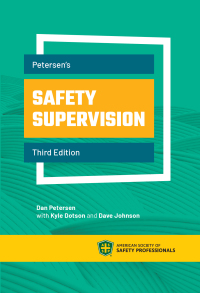 Cover image: Petersen's Safety Supervision 3rd edition 9781885581051