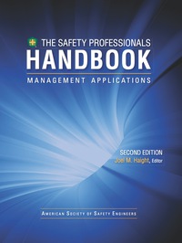 Cover image: The Safety Professionals Handbook: Management Applications 2nd edition 9781885581600