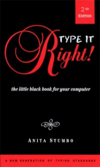 Cover image: Type it Right! 9781886110076