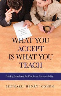 Imagen de portada: What You Accept is What You Teach 1st edition 9781886624764