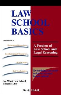 Cover image: Law School Basics 9781889057064