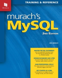 Omslagafbeelding: Murach's MySQL 2nd edition 9781890774820
