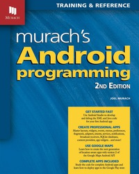 Cover image: Murach's Android Programming 2nd edition 9781890774936