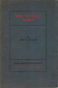 Cover image: How to Make Money