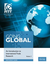 Cover image: Going Global: An Introduction to Trade Research 3rd edition 9781894566407