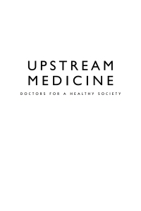 Imagen de portada: Upstream Medicine 1st edition 9781895830873